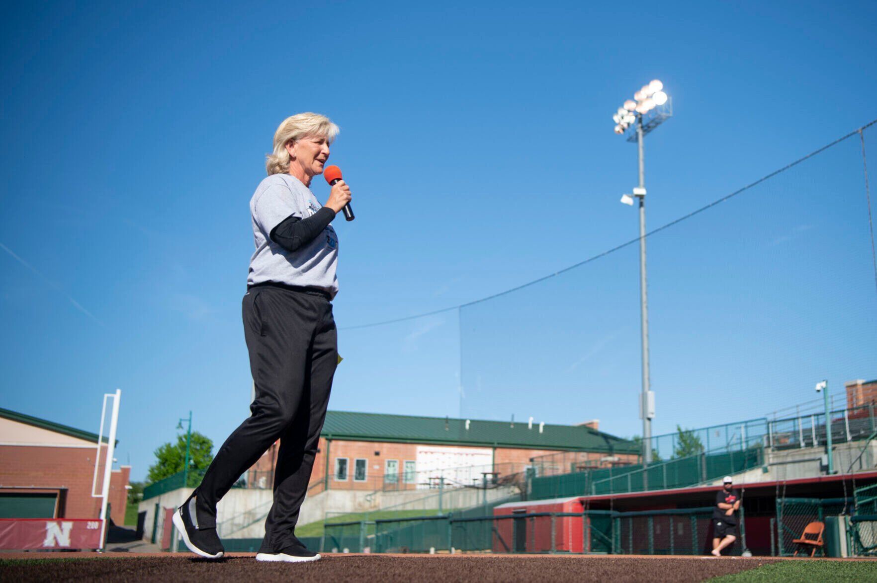Nebraska softball watch party, 5.15